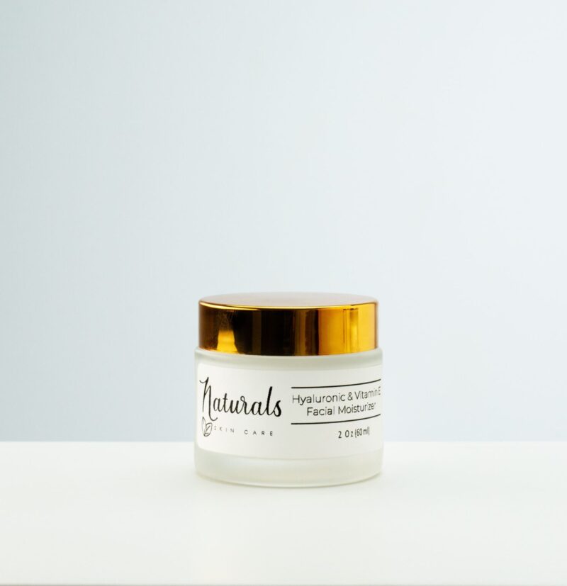 Hyaluronic & Vitamin E Facial Moisturizer Size: 2 Oz.