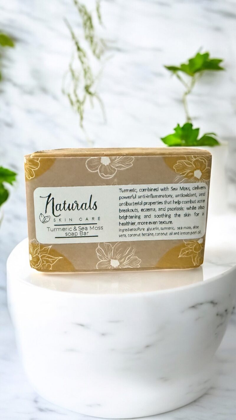 Turmeric & Sea Moss soap Bar